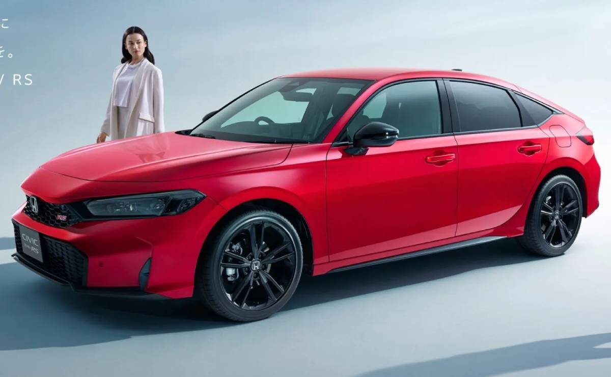 Sedan Honda Civic e HEV RS frente
