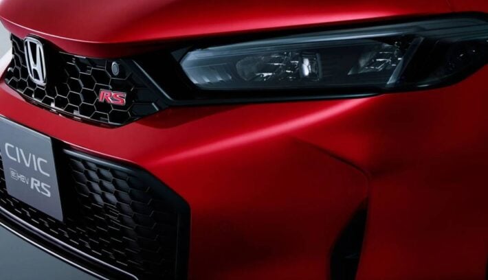 Sedan Honda Civic e HEV RS teaser