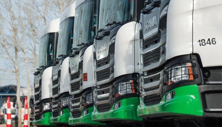TSB incorpora camiones de Scania