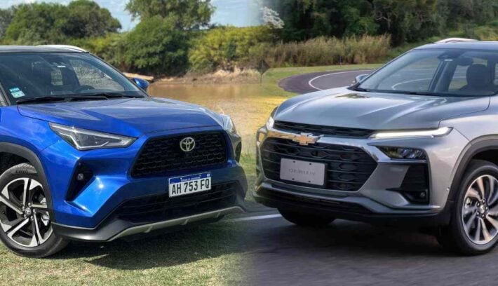 Toyota Yaris Cross vs Chevrolet Tracker