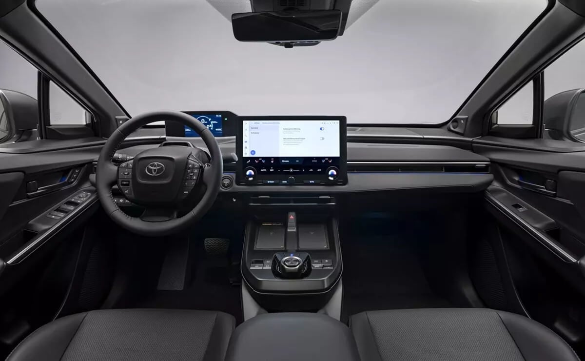 Toyota bZ4X interior