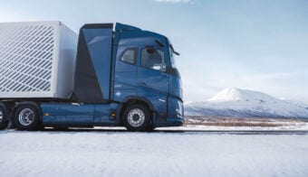 Volvo Trucks prueba su camión a hidrógeno