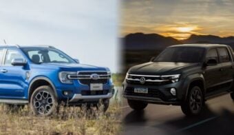 ford ranger v6 vs volkswagen amarok v6