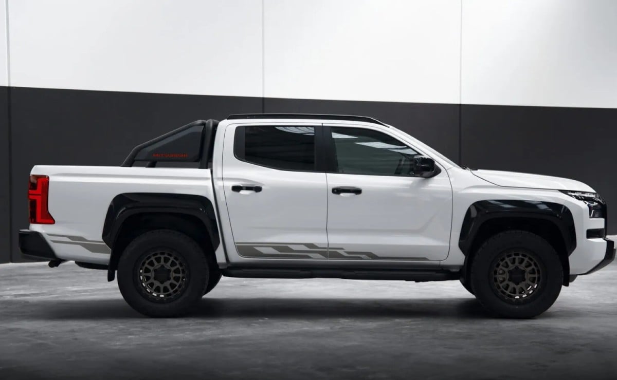 Llega la nueva versión de una pick up japonesa que compite contra Hilux y Ranger 2 mitsubishi triton raider 1