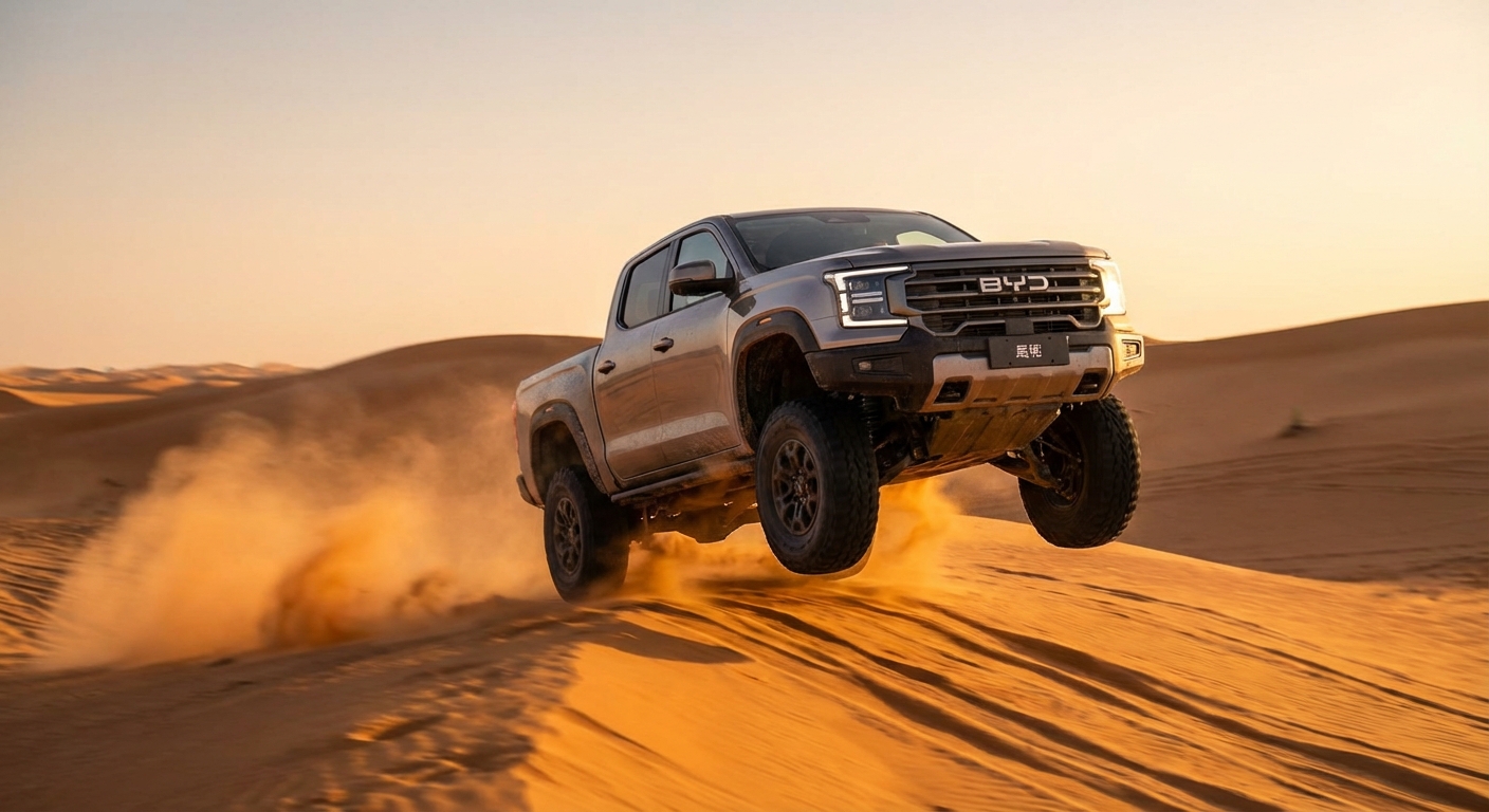 BYD Shark: La Híbrida Enchufable que Desafía a las Pickups Tradicionales con 430 CV y 840 Km de Autonomía