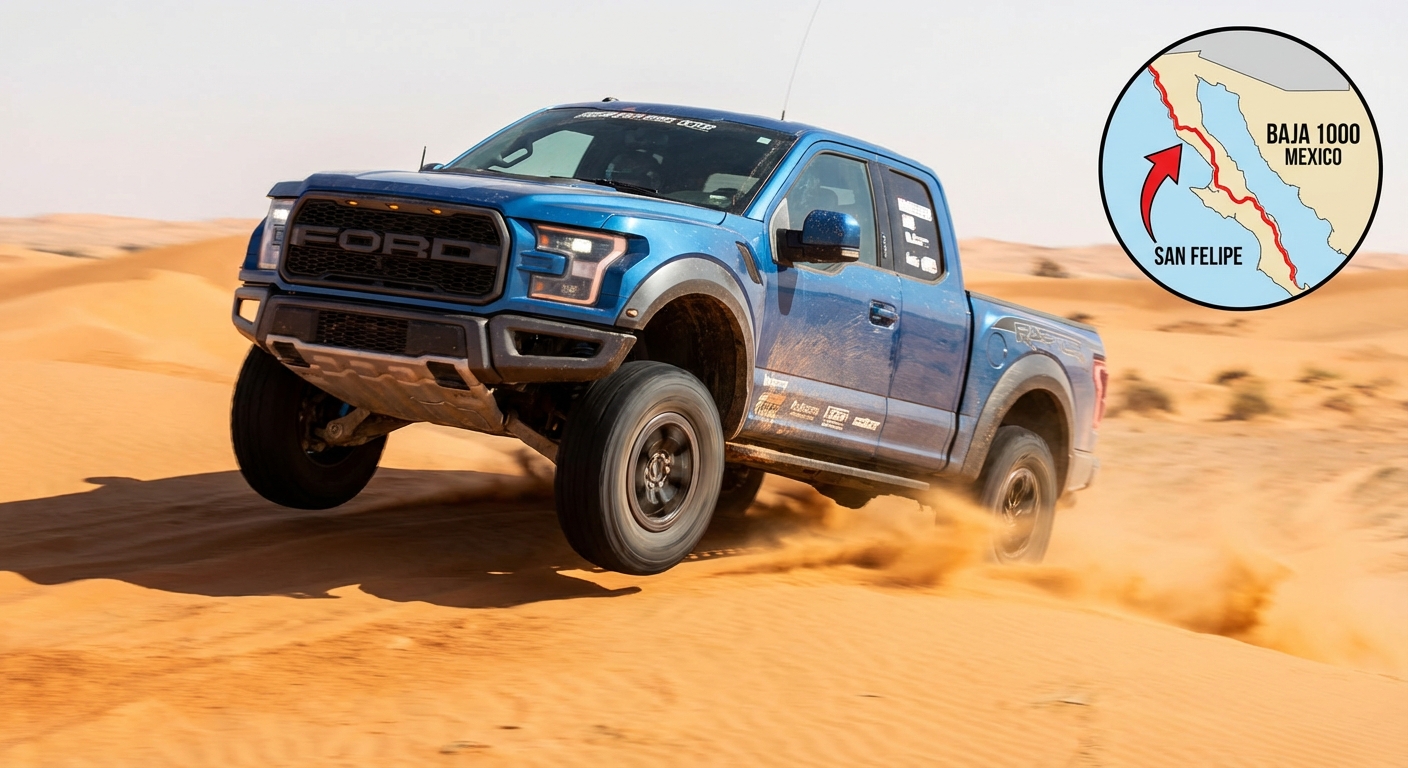 Ford F-150 Raptor off-road