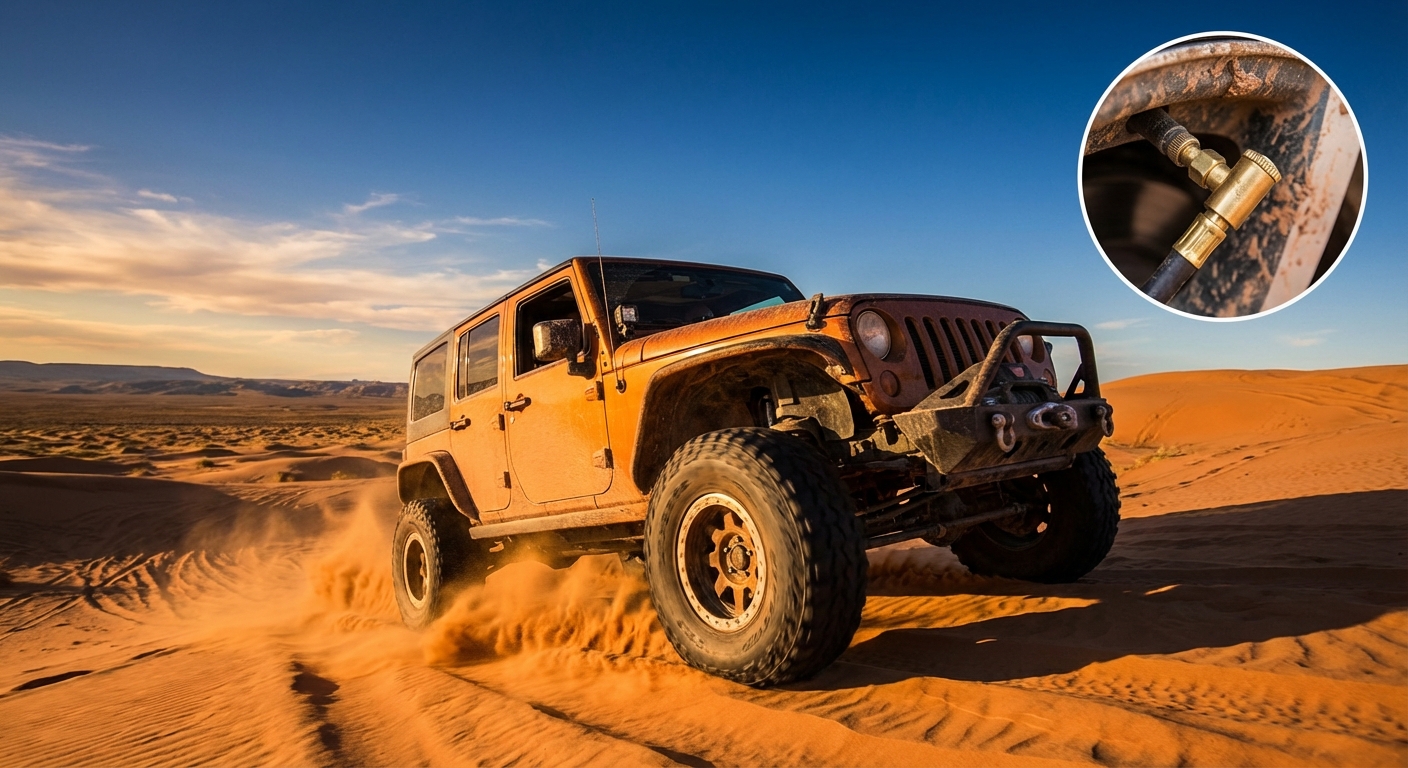 Desinfladores de neumáticos: el truco simple que todo 4x4 necesita 1