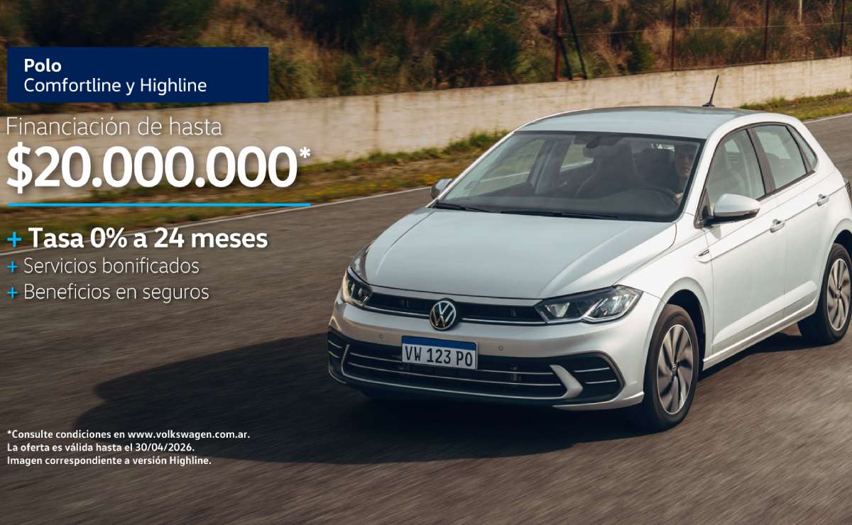 Hasta $40 millones y financiación a tasa 0: Volkswagen lanzó nuevos beneficios en todos sus para sus modelos 8 volkswagen polo