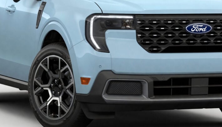 Ford Maverick 2026, ahora con el color Light Blue