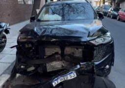 Auto chino chocado