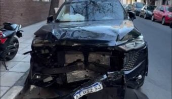 Auto chino chocado