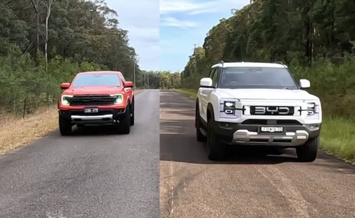 BYD Shark vs Ford Ranger Raptor 1
