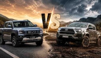 BYD Shark vs Toyota Hilux