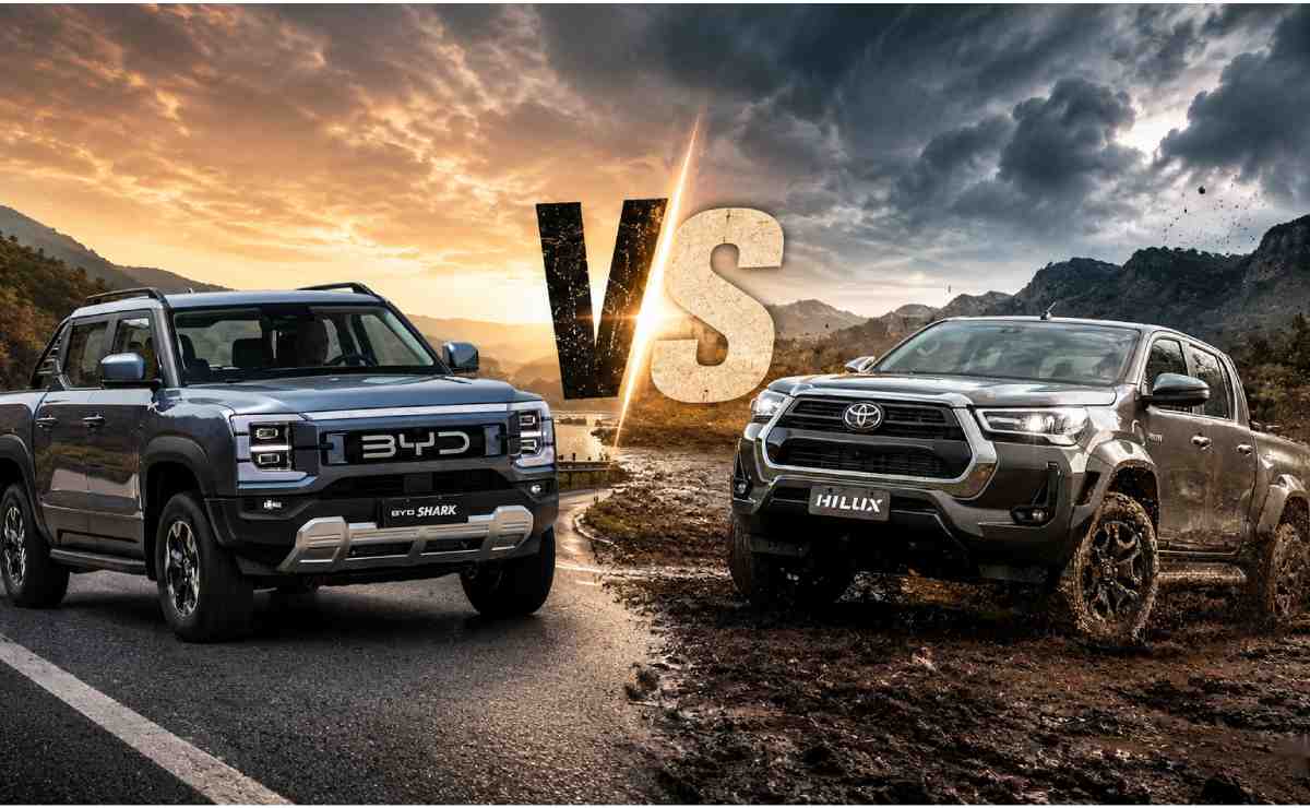 BYD Shark vs Toyota