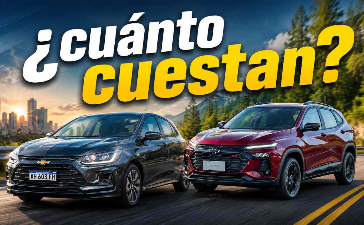 Chevrolet Onix y Tracker