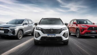 Chevrolet Tracker, Peugeot 2008 y Toyota Yaris Cross SUV