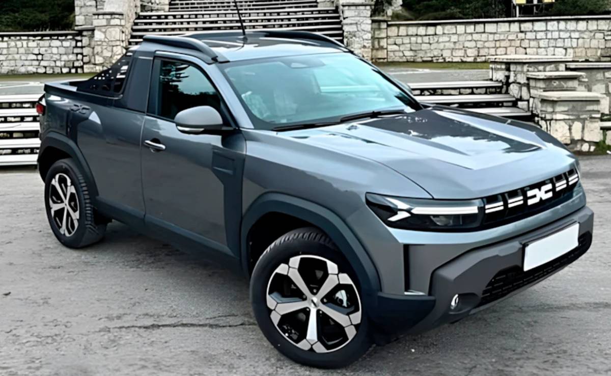 La Duster pick up ya existe: tiene tracción 4x4, 150 CV y más de 1.000 km de autonomía 3 Duster pick up frente 1