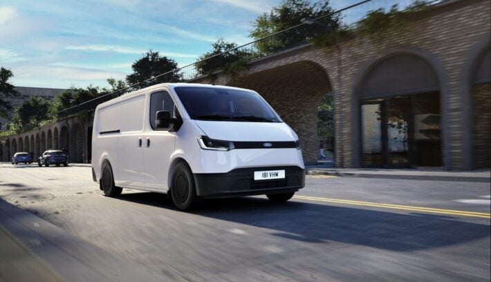 Transit Day, la nueva van eléctrica de Ford