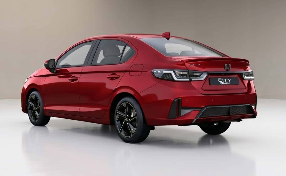 El sedán rival de Nissan Versa que se renueva con nuevo diseño y más tecnología 5 Honda City 2027 trasera