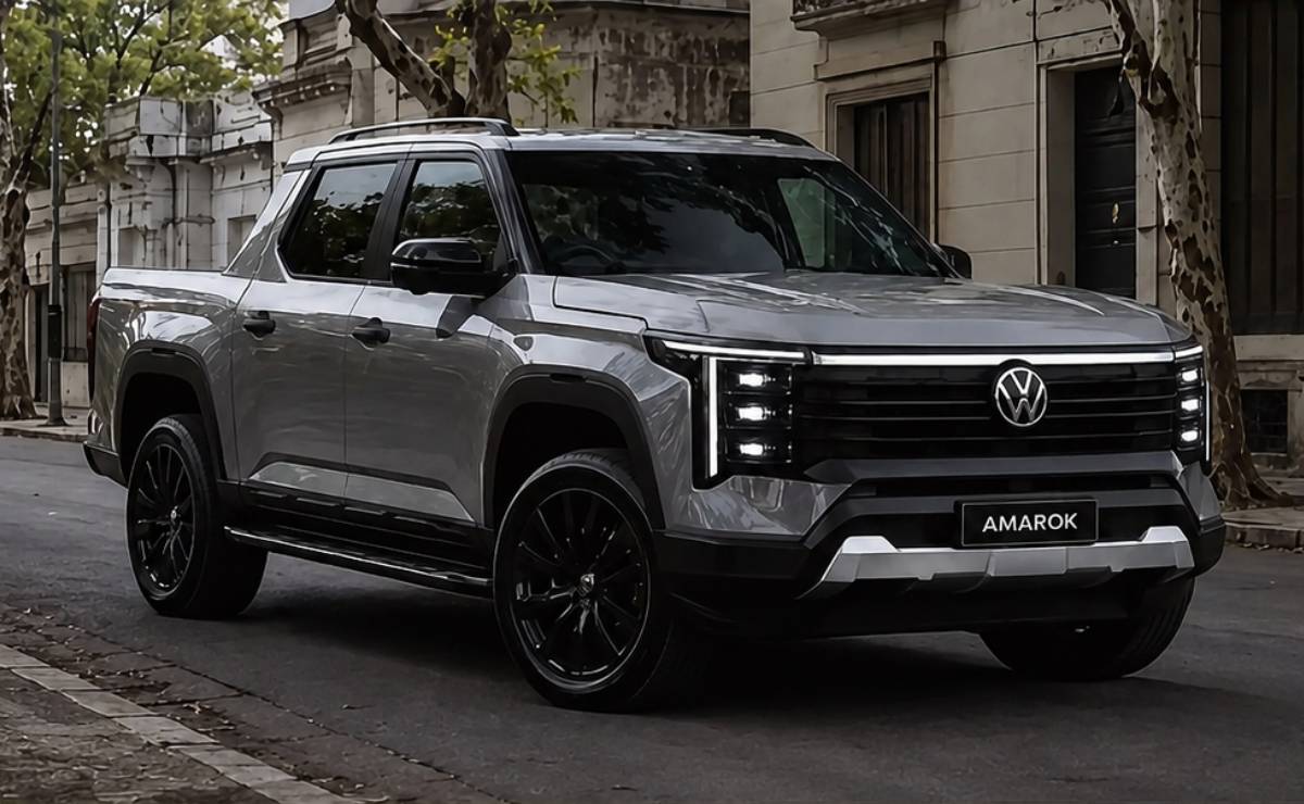 Nueva Volkswagen Amarok 2027 frente 2