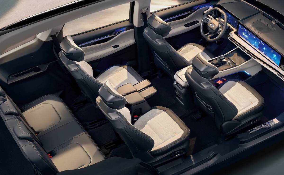 Nuevo Ford Edge L asientos