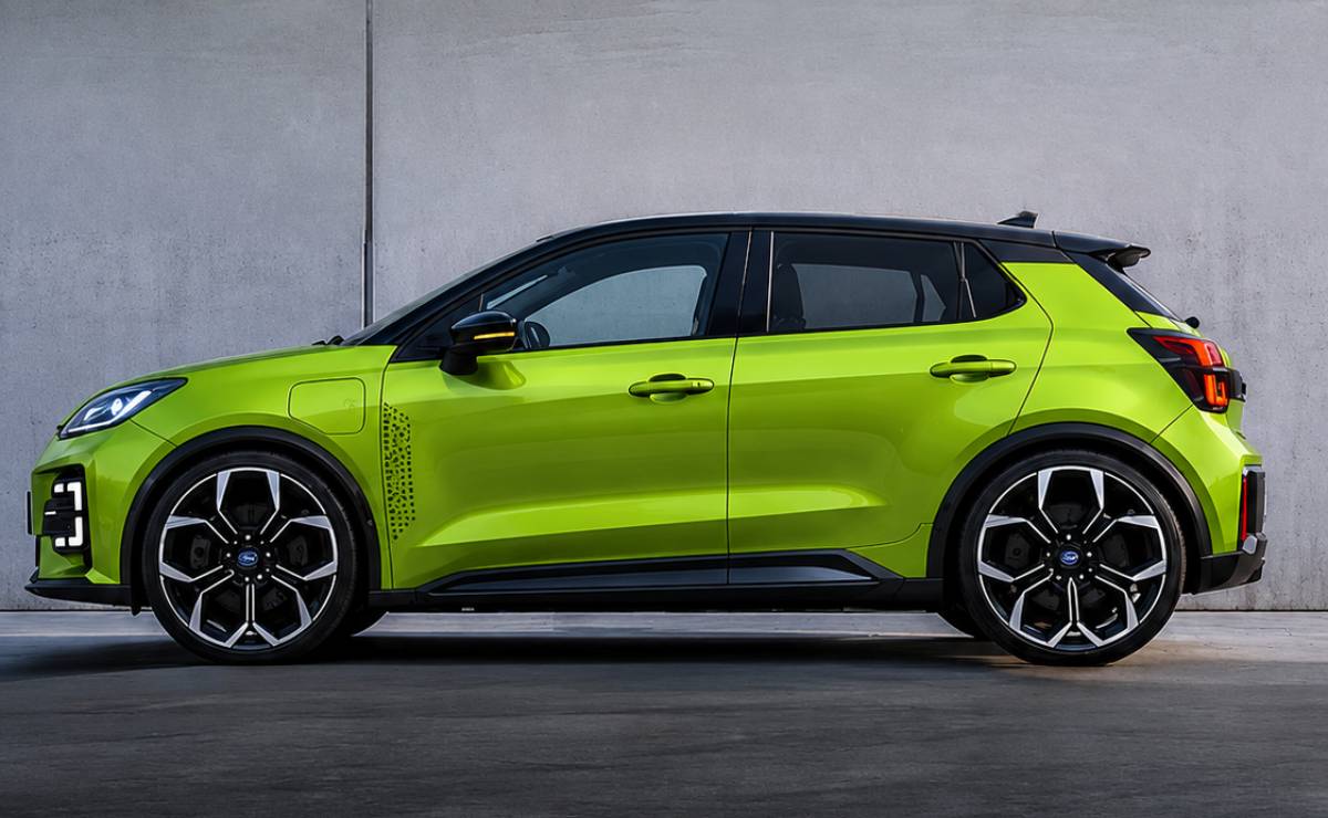 Nuevo Ford Fiesta perfil