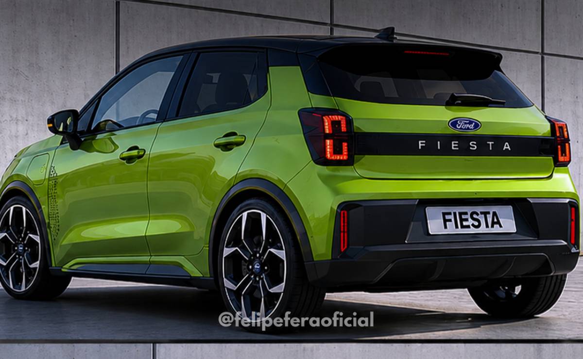 Nuevo Ford Fiesta trasera