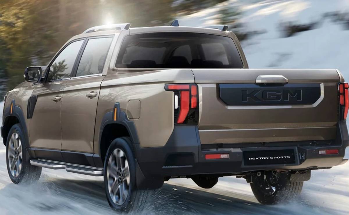 Pick up KGM Musso Grand 2026 accion trasera