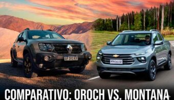 Renault Oroch vs Chevrolet Montana