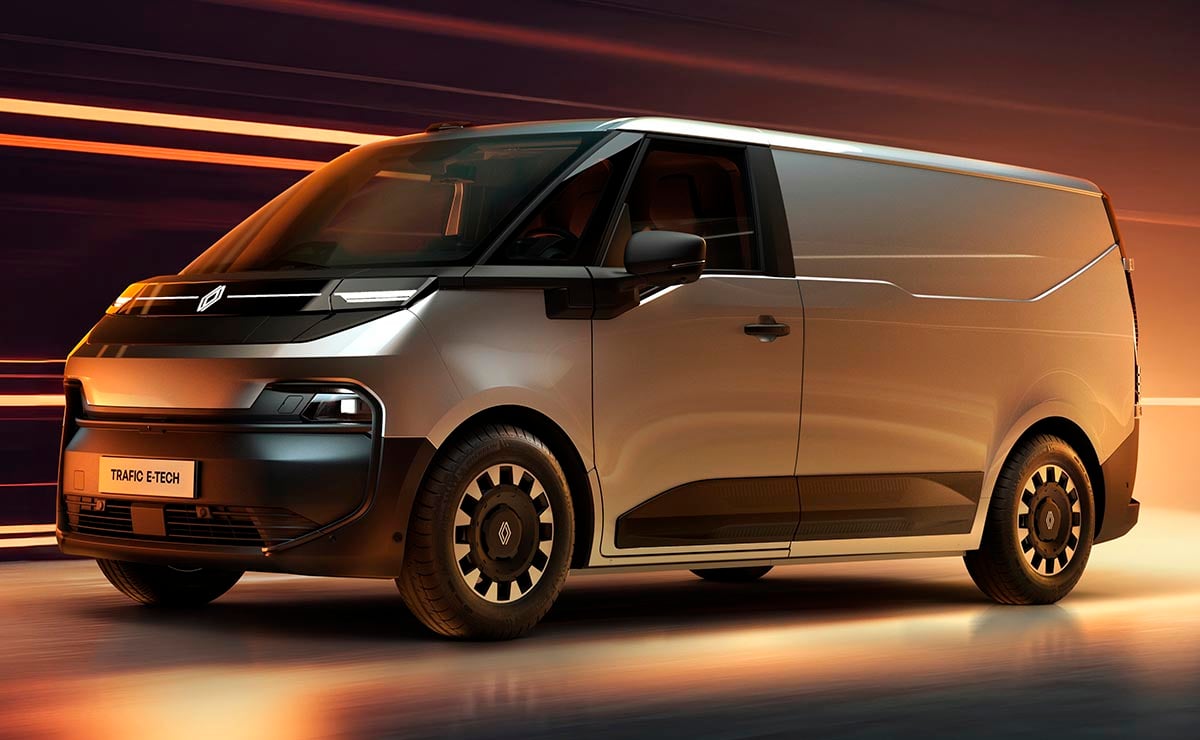 Cómo es la nueva Renault Trafic Furgón E-Tech