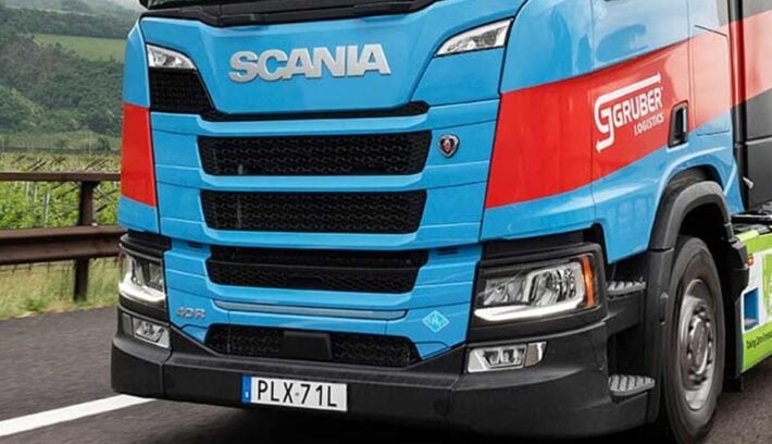 Scania prueba el 40 R FCEV, un camión a hidrógeno