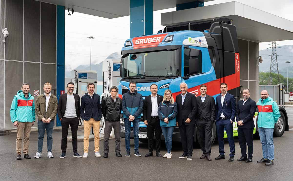 Scania 40 R FCEV pruebas