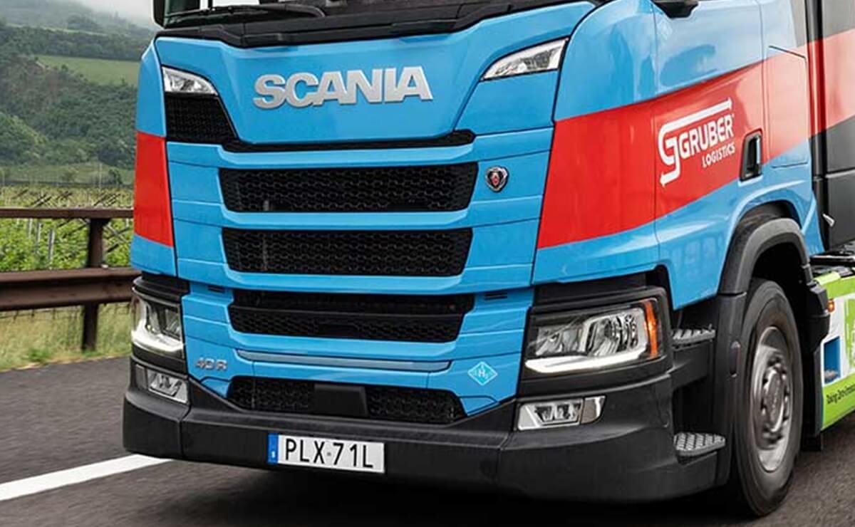 Scania prueba el 40 R FCEV, un camión a hidrógeno