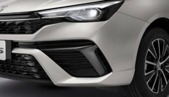 Sedan MG 5 2027 trompa