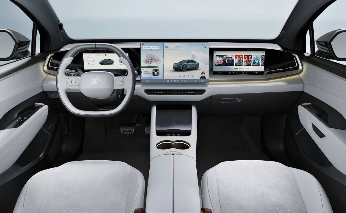 Sedan Volkswagen ID. Unyx 07 interior