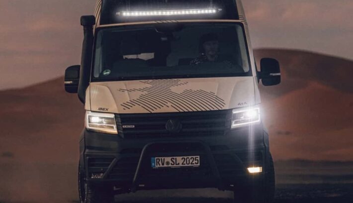 Sunlight Ibex 4x4, la nueva furgoneta basada en la Volkswagen Crafter