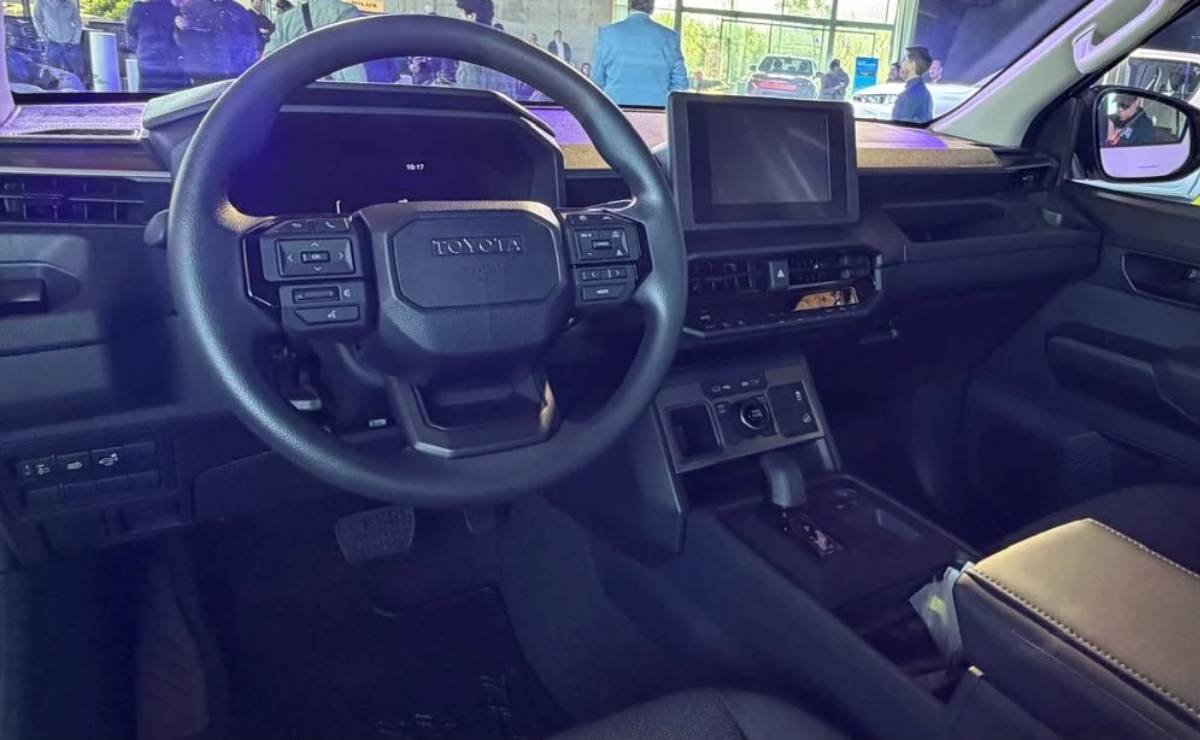 Toyota Hilux BEV interior 1