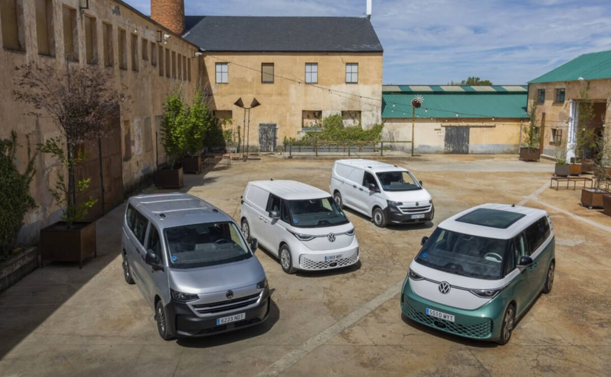 Utilitarios Volkswagen electrificados