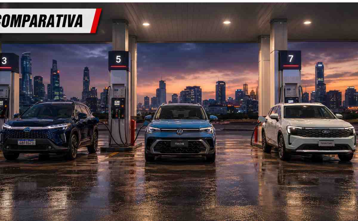 comparativo de consumo SUV medianos