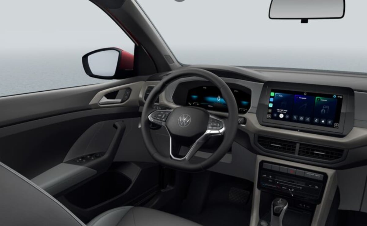 interior volkswagen t cross hightline