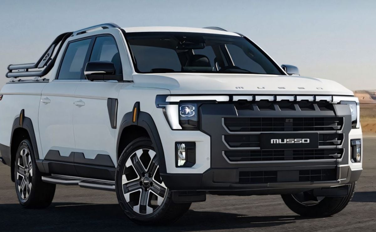Otra rival para la Hilux y Ranger: así es la pick up china que tiene gran equipamiento y un precio competitivo 5 kgm musso 2026 2
