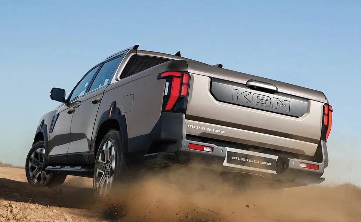 Otra rival para la Hilux y Ranger: así es la pick up china que tiene gran equipamiento y un precio competitivo 8 kgm musso 2026 5