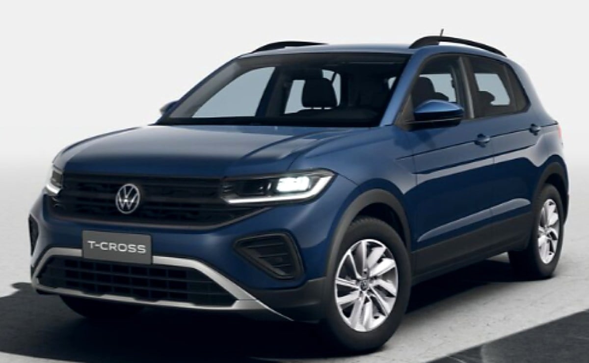 volkswagen t cross trendline