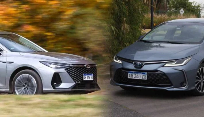 Chery Arrizo 8 vs Toyota Corolla