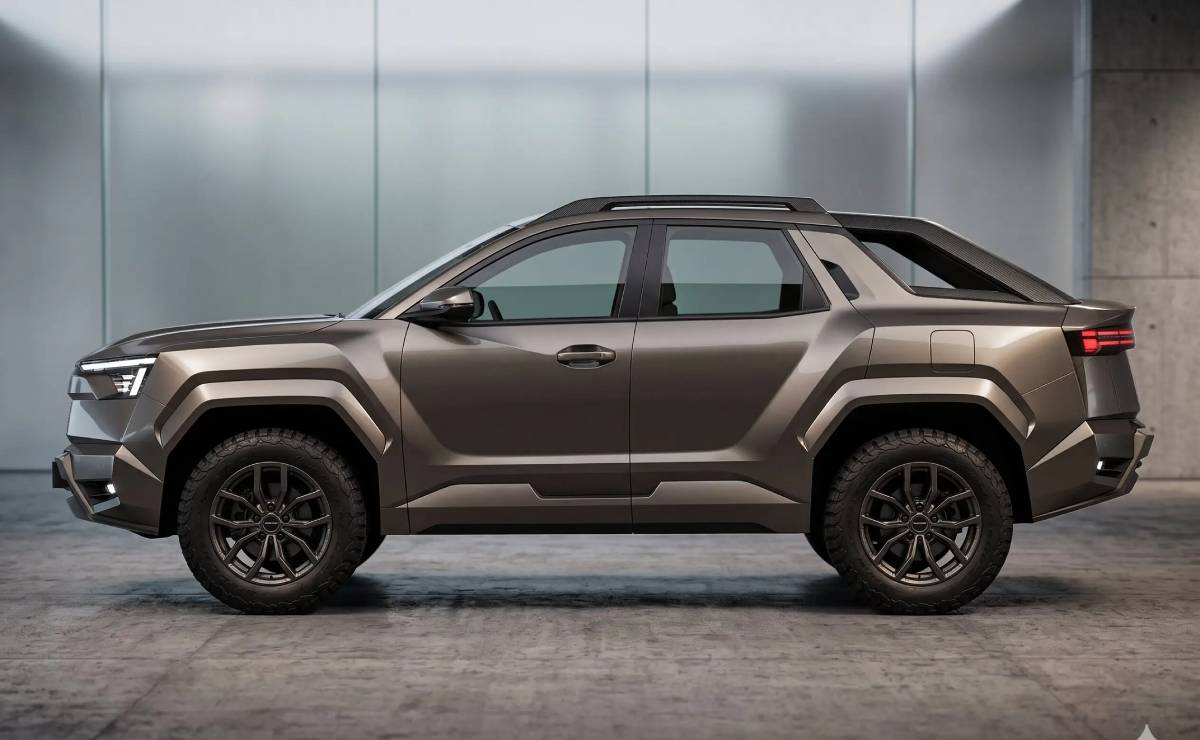 Chery pick up compacta perfil