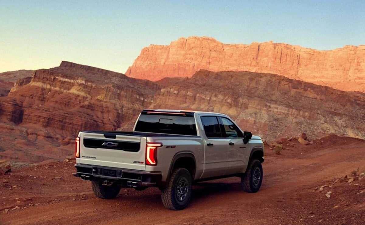 Hasta 425 CV: Chevrolet presentará una renovada pick up superior a S10 para competir con Ford 3 Chevrolet Cheyenne 2027 perfil