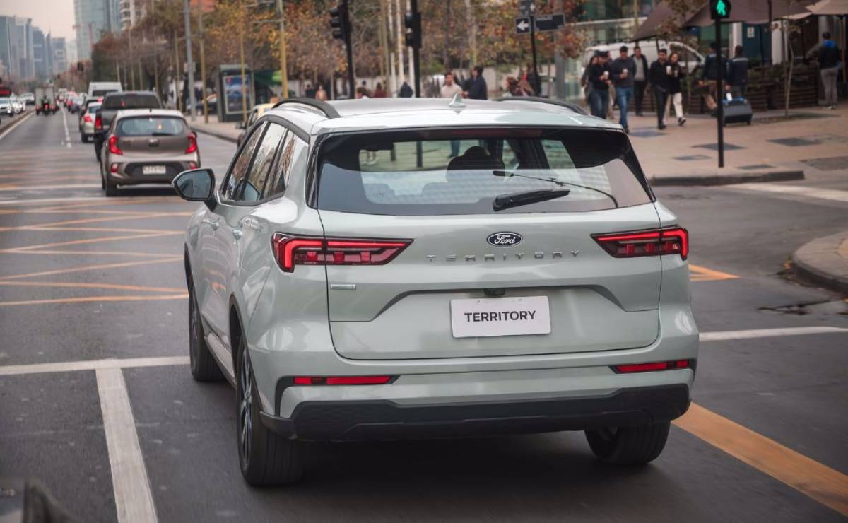 Ford Territory SEL trasera