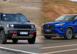 Jeep Renegade vs Toyota yaris Cross