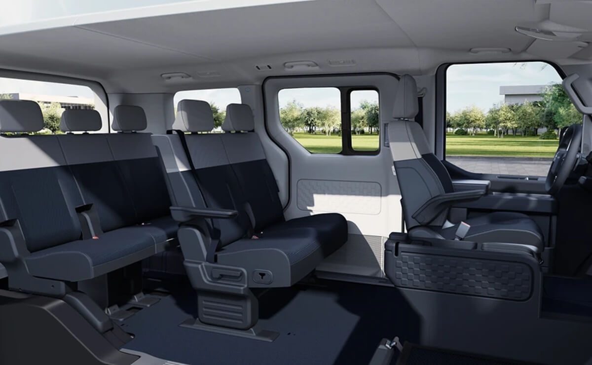 KIA PV5 interior y asientos