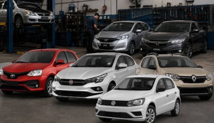 Los autos menos talleristas
